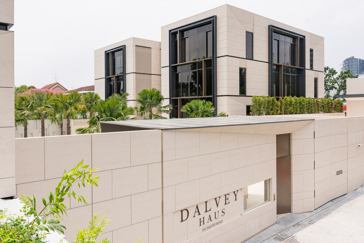 Im District 10, Singapur entstand das neue Dalvey Haus