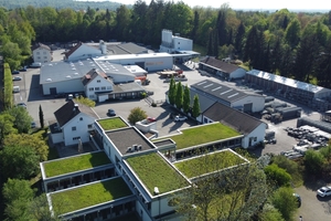 Der Stammsitz des Unternehmens in Baden-Baden wird aufgerüstet. Erster Schritt ist eine neue Betonmischanlage. 