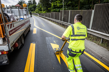 Einrichtung einer tempor?ren Verkehrsf?hrung