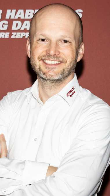 Thomas Bainsky, Leiter Strategie und Transformation Baustellen- und Verkehrssicherung, Zeppelin Rental
