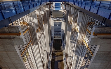 Das neue Schiffshebewerk Niederfinow