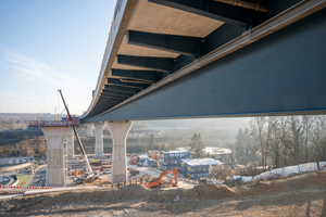  Aktuell wird mit Hochdruck die Nordbrücke errichtet 