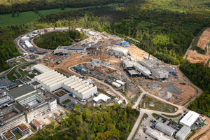  FAIR-Baustelle aus der Luft 