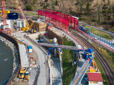 Sihl Z?rich Einlaufbauwerk