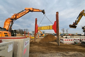  Platzieren des flexiblen TWF-Gleitschienenverbaus – persönliche Einweisung durch TWF-Berater vermeidet Fehler beim Einbau 