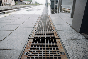  Rinnen aus recyceltem Kunststoff – Drainfix Clean RNC 