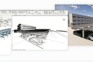  Revit und bocad – Referenz PV-Carport, WURST Stahlbau 
