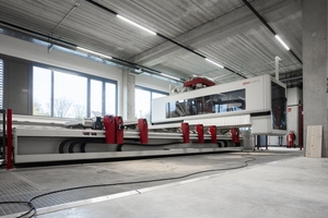  Die neue Lehrfabrik bietet zukünftig einen modernen Arbeits- und Lernort 