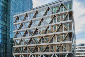  The Cradle ist das erste Holzhybrid-Bürogebäude der Stadt Düsseldorf 