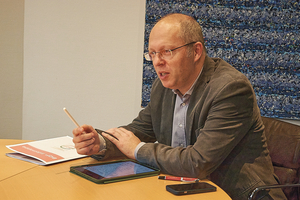  Dipl.-Ing. Sebastian Geruschka, Geschäftsführer der Bundesqualitäts-gemeinschaft Flüssigböden e. V. (BQF) aus Berlin 