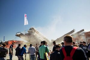  Die RATL ist eine Demonstrationsmesse mit Live-Demos für die Abbruch- und Recyclingwirtschaft. 