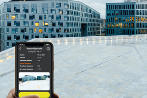  Die HUM-ID-App ermöglicht eine Onsite-Bau­über­wachung und Dokumentation im Rahmen der Instandhaltung 