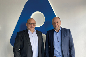  Mario Frieben, Managing Director Amiblu Germany GmbH, und Christian Wiedergut, Director Production Technology HOBAS/Fittings Amiblu Holding GmbH (v.l.n.r.) 
