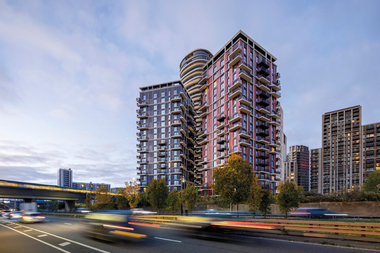 Das urbane Entwicklungsgebiet White City Living im Londoner Westen