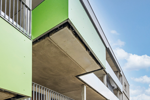  Das Gebäude schafft Wohnraum und einen Ort der Begegnung, um Austausch zu fördern 