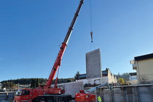  Die Montage der Elemente erfolgte in nur drei Wochen 