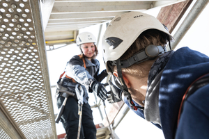  Gerüstbau ist Teamarbeit: Das lernen nicht nur die Geschäftsführer, sondern auch die Azubis 