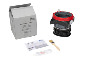  Der Lieferumfang umfasst den Funke VPS Turbo inklusive Spezialgleitmittel, Pinsel und Einbauanleitung. 