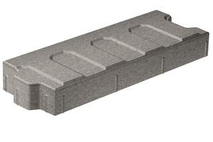  Die Bankettplatten sind in den Breiten 350 und 500 Millimeter erhältlich 