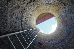  Hohe Sulfat- und Chloridgehalte im Abwasser hatten das Mischwasserpumpwerk „Baronia“ der Stadt Rahden schwer geschädigt 