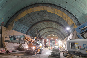  Auch im Tunnelbau findet Nevaris Build Verwendung 
