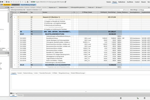  Mit der Funktion BIM-Kosten kann das LV in Nevaris Build um Positionen ergänzt werden, die nicht aus dem Modell generiert werden, weil sie nicht mit Autoren-Softwares modelliert werden, zum Beispiel Baustelleneinrichtungen 