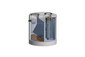  Die neue Kombinationsanlage ViaPro eignet sich ideal für die Regenwasserbehandlung von Mischflächen 