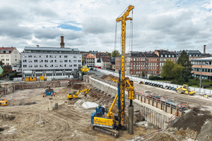  Beim Neubau des Heinrich-Schliemann-Gymnasiums in Fürth wird Platz für rund 1.050 Schülerinnen und Schüler geschaffen 