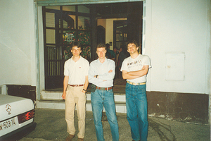  (Von links) Richard Marko, Miroslav Trnka und Maroš Grund, Gründer und Eigentümer von ESET 