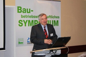  Professor Thomas Bauer, Vorstand der Bauer AG und Vizepräsident des Hauptverbandes der deutschen Bauindustrie 