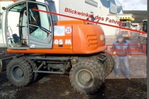  Abb. 3: Nachgestellte Unfallsituation 