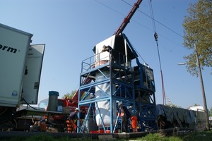  Inversion am Startschacht direkt vom LKW 