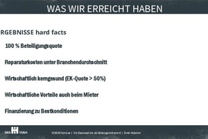  Die H&amp;H Team GmbH &amp; Co. KG ist wirtschaftlich kerngesund und hat Reparaturkosten, die unter dem Branchendurchschnitt liegen. 