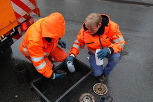  Probeentnahme in Hagen 