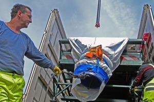  Installationsbereiter Liner mit ZugkopfFotos: Arkil Inpipe 