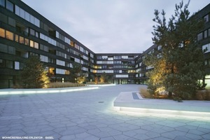  Sieger in der Kategorie Technik, die Westpol Landschaftsarchitekten GmbH, mit der „Wohnüberbauung Erlentor“Foto: SLG 