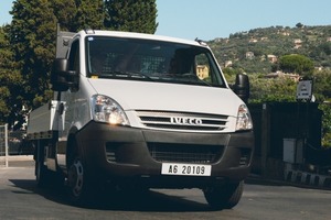  2 Iveco widmete den Großteil seiner Ausstellungsfläche Fahrzeugen mit inno-vativen Antriebssystemen, wie dem Daily CNG mit ErdgasantriebFoto: Iveco
 