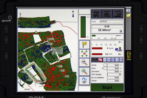  Mit dem Verdichtungskontrollsystem BCM 05 und dem Bomag GPS-System werden alle relevanten Daten reibungslos dokumentiert. 