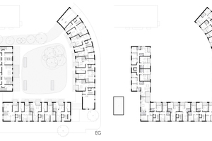  Die Berliner Bau- und Wohnungsgenossenschaft von 1892 konzipierte die Siedlung Schwyzer Straße als generationsübergreifendes Projekt mit bezahlbarem Wohnraum. 31 der 73 Ein- bis Vierzimmerwohnungen sind barrierefrei, zwei davon rollstuhlgerecht. Zudem gibt es eine Senioren-WG, ein Café sowie leicht zugängliche Abstellräume für Kinderwagen oder Rollstühle. Eine Tiefgarage sorgt für ausreichend Parkraum. 