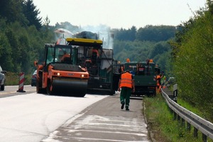  Humanstudie Bitumen: keine besonderen Gesundheitsgefährdungen durch heißes Bitumen Foto: DAV 