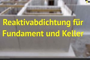  Saint-Gobain Weber hat aktuell ein neues Video zur Bauwerksabdichtung mit weber.tec Superflex D24 veröffentlicht. Abb.: Saint Gobain Weber 