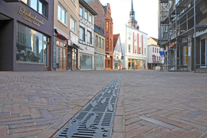  Die neugestaltete Fußgängerzone Feldschmiede 