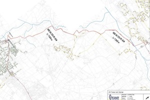  Die Trasse für die Gashochdruckleitung nach Spenge 