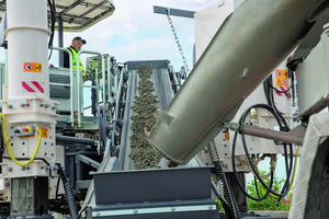  Der Betoneinbau mit dem SP 81 erfolgte am 14.05.2013 