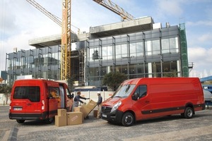  Die zweite Generation des Opel Movano ist jetzt mit Front- oder Heckantrieb verfügbar 