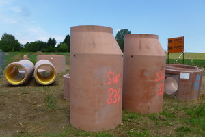  Durchgängige Betonqualität auch in den Schachtaufbauten. 