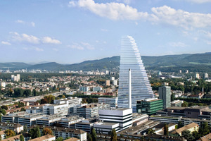  Bald Realität: Das weltweit tätige Architekturbüro Herzog &amp; de Meuron entwarf für das Pharmaunternehmen Roche ein neues Verwaltungsgebäude 