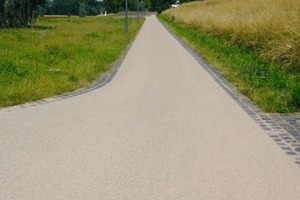  Deckschichten aus wasserdurchlässigem Asphalt eignen sich besonders für den Wegebau in Gärten und Parks. Hier kann das Niederschlagswasser direkt in den Untergrund versickern und die Grundwasserreserven auffüllen 