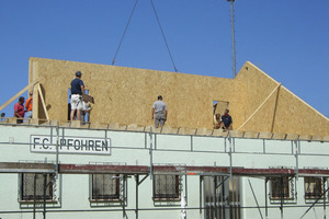  Kosten einsparen: Umbau des Vereinsheims im Jahr 2010 