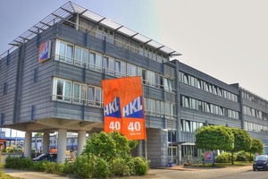  Die Zentrale von HKL Baumaschinen in Hamburg. Im Juli 2010 begeht HKL sein 40-jähriges Jubiläum 